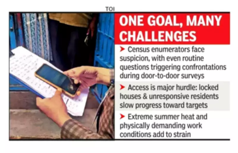 Census Enumerators Face Resistance, Heat, and Locked Doors in Bengaluru