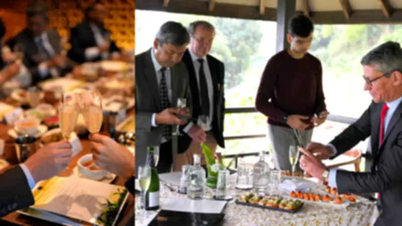Champagne Leaders Visit Darjeeling, Forge Historic Alliance with Tea Industry