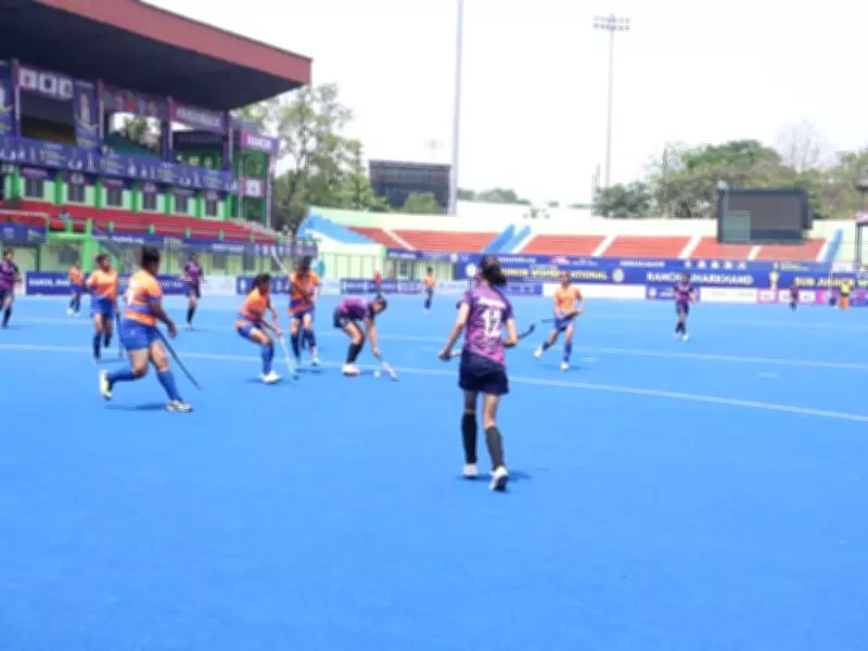 Chandigarh Dominates Hockey Gujarat with a Commanding 12-1 Victory in Division B