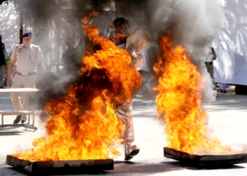 Chandigarh Fire Brigade Observes Fire Services Day with Safety Demonstrations