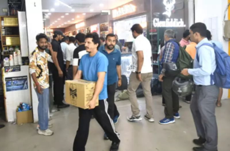 Chandigarh Liquor Vends See Heavy Rush as New Excise Policy Takes Effect