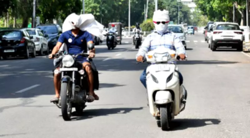 Chandigarh Reels Under Intense Heatwave, Mercury Soars to 41°C