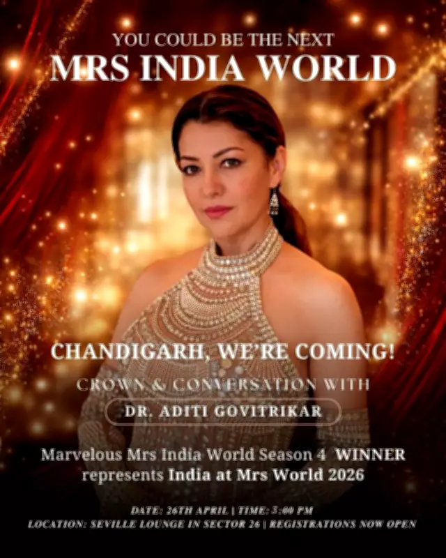 Chandigarh's Mrs. World Triumph: A Journey of Grace and Global Recognition