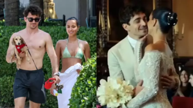 Charles Leclerc and Alexandra Saint Mleux Enjoy Miami Beach Break Before Grand Prix