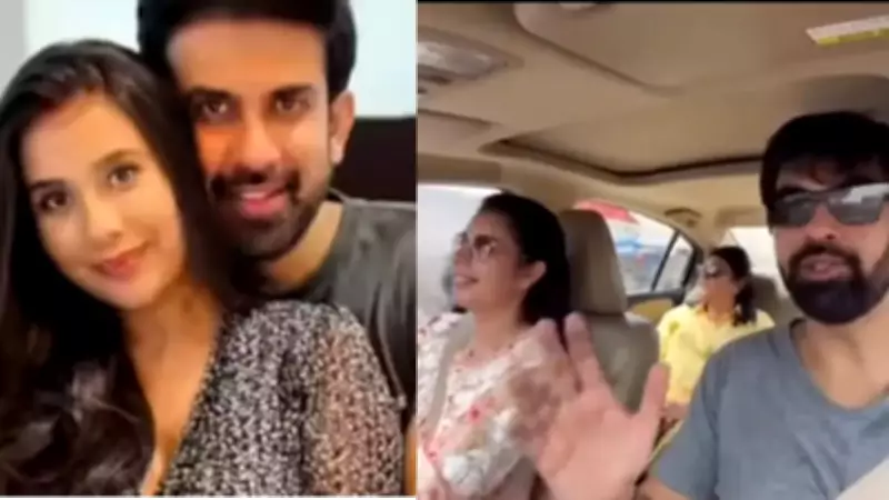 Charu Asopa Reunites with Ex-Husband Rajeev Sen and Daughter Ziana in Heartwarming Vlog