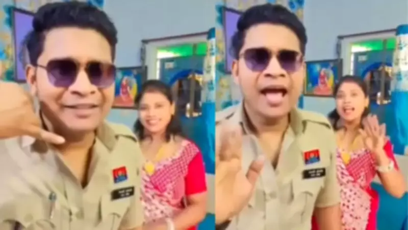 Chhattisgarh Police Takes Action Over Viral Dance Reel in Uniform