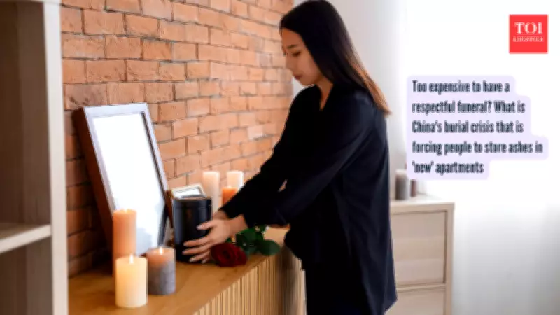 China's Burial Crisis: Sky-High Costs Force Families to Store Ashes in Apartments