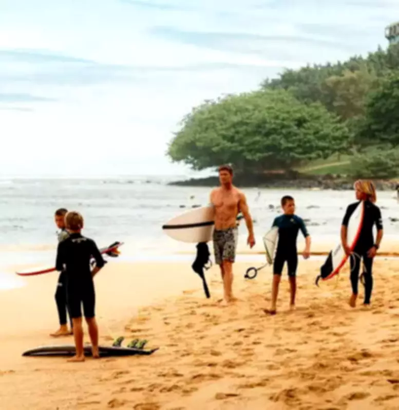 Chris Hemsworth Shares Dream Surf Trip with Kids, Reveals Marriage Secret