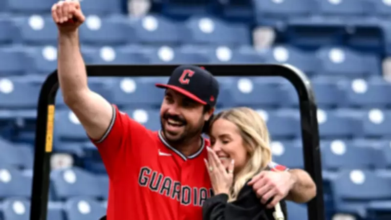 Cleveland Guardians Catcher Austin Hedges Proposes to Girlfriend Lexi Dickinson After Win