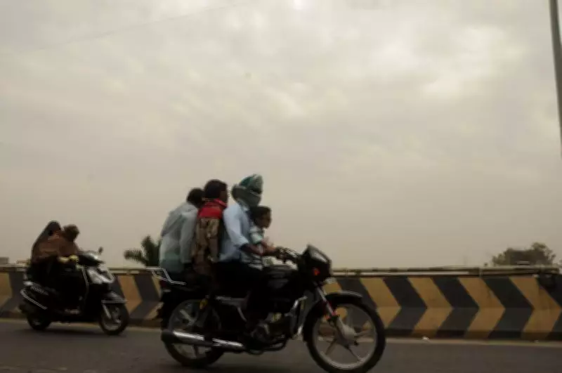 Cloud Cover Brings Relief from Intense Heat in Amritsar