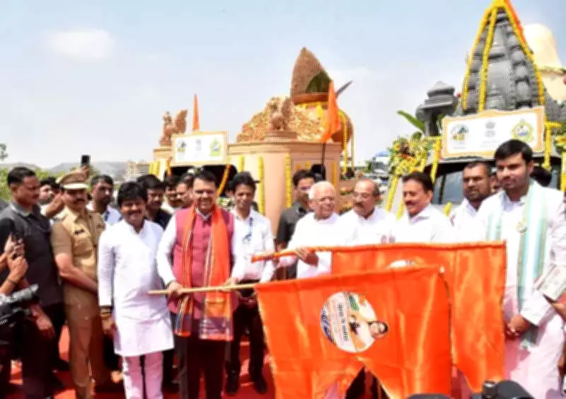 CM Fadnavis Launches Goda-Narmada Jal Yatra on Ahilyabai Holkar's 300th Birth Anniversary