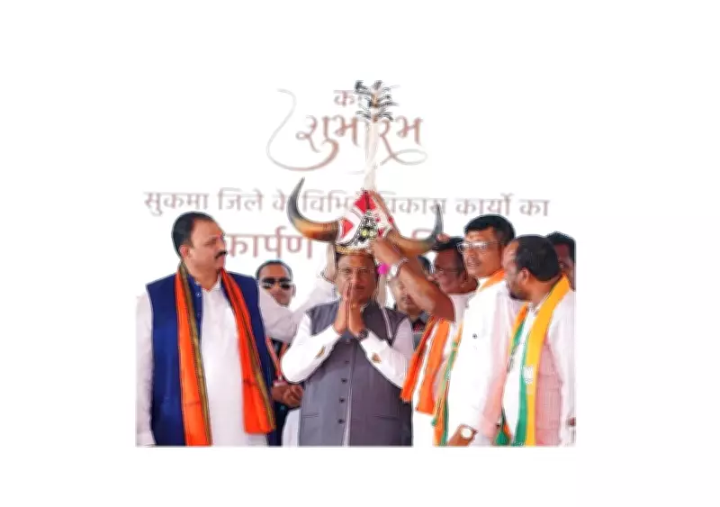 CM Vishnu Deo Sai Inaugurates Rs 308 Crore Projects in Naxal-Free Sukma, Bastar