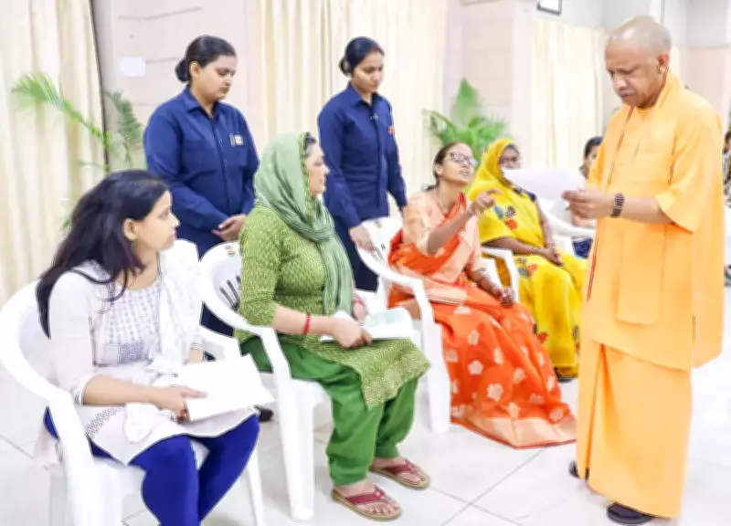 CM Yogi Adityanath Addresses Public Grievances at Lucknow Janata Darshan