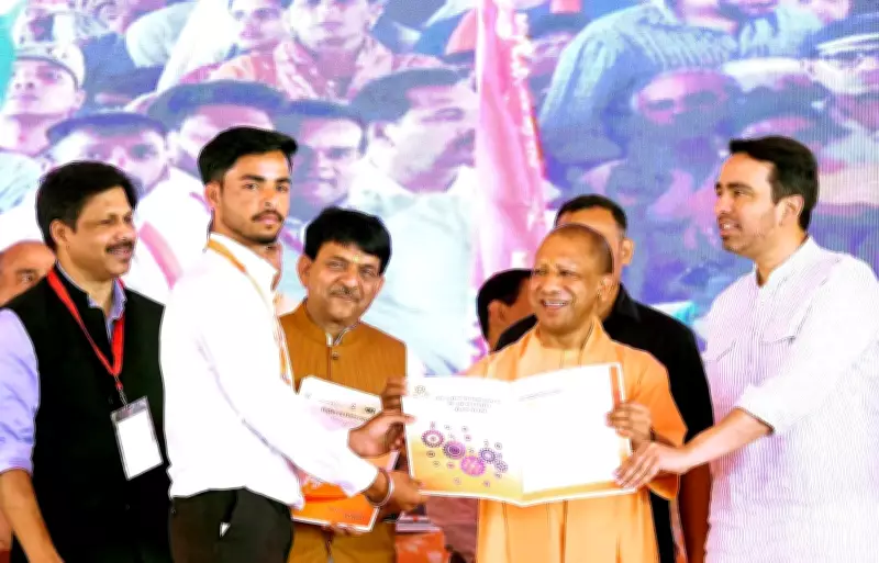 CM Yogi Adityanath Criticizes Caste-Based Politics, Honors Ahilyabai Holkar in Muzaffarnagar