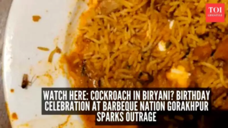 Cockroach Found in Biryani at Gorakhpur Restaurant Sparks Hygiene Debate