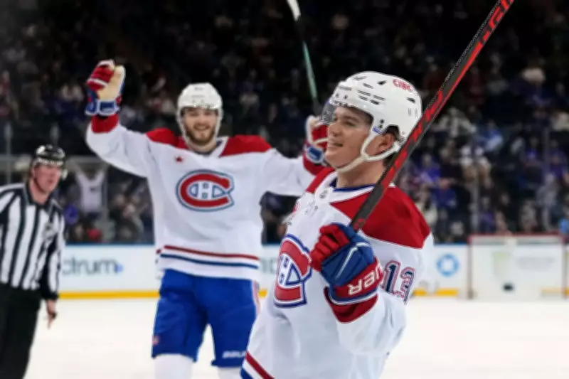 Cole Caufield's 50th Goal Ends Canadiens' Decades-Long Wait in Historic NHL Feat