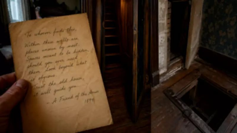 Couple Discovers Hidden Rooms in 130-Year-Old Home After Mysterious Letter