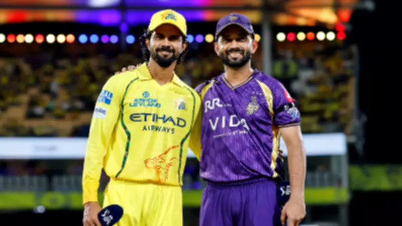 CSK and KKR Players Wear Black Armbands in IPL 2026 Chennai Clash