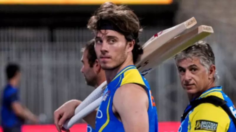 CSK Coach Fleming Provides Update on Dewald Brevis Injury Timeline