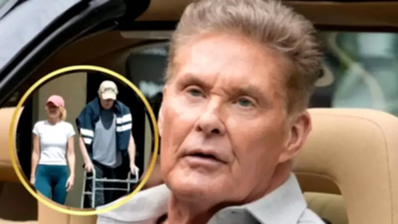 David Hasselhoff, 73, Uses Walker After Knee and Hip Surgery