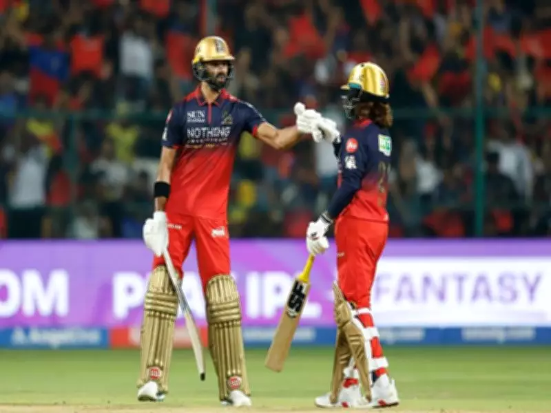 David Patidar's Carnage and Padikkal's Elegance: RCB Flexes Middle-Order Muscle at Chinnaswamy