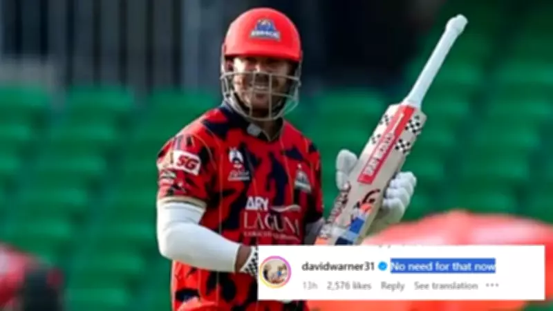 David Warner Tells Fan No Need to Quit PSL for IPL After Karachi Exit