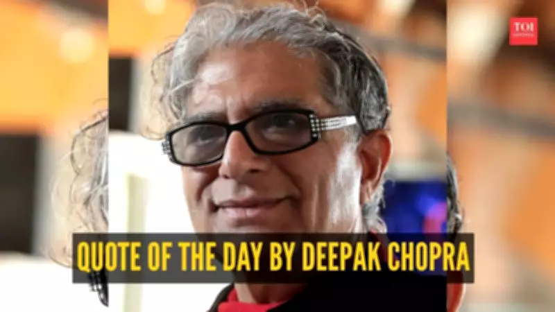 Deepak Chopra's Philosophy: Choosing Conscious Living Over Past Patterns