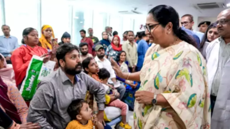 Delhi CM Rekha Gupta Conducts Surprise Inspection of Aruna Asaf Ali Hospital