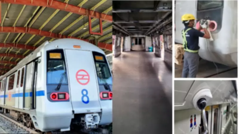 Delhi Metro's Red & Blue Lines to Get Major Train Upgrades by November 2027