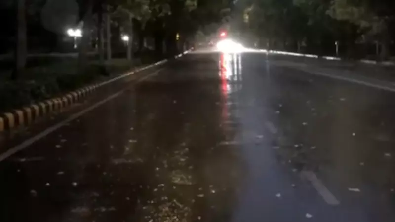 Delhi-NCR Gets Relief from Heatwave with Rain and Strong Winds