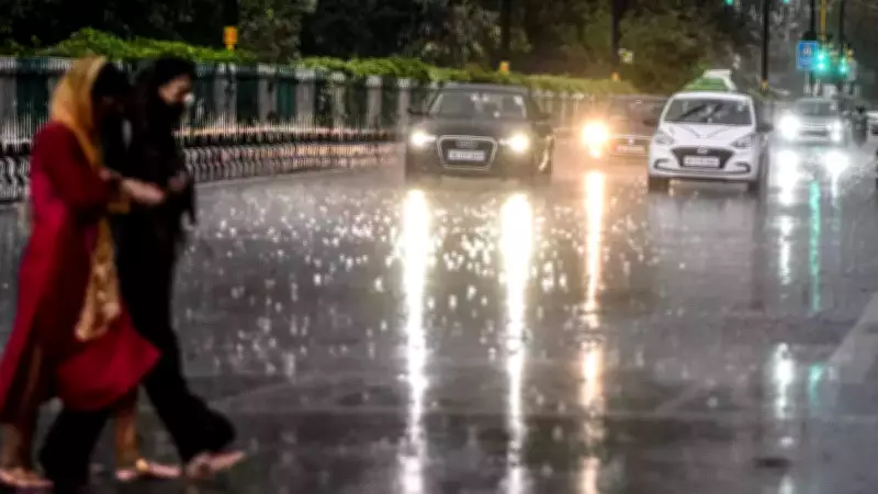 Delhi-NCR Hailstorm Brings Relief from Heatwave, Yellow Alert Continues