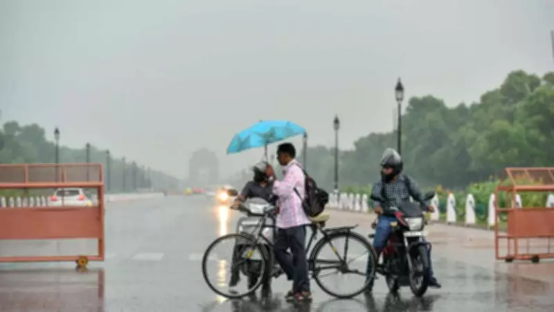 Delhi Rains, Gusty Winds Bring Break from Heat; IMD Issues Alerts