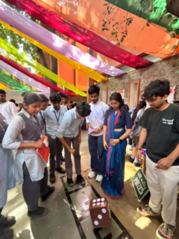 Delhi University's Sri Venkateswara College Hosts Open Day for 450 School Students