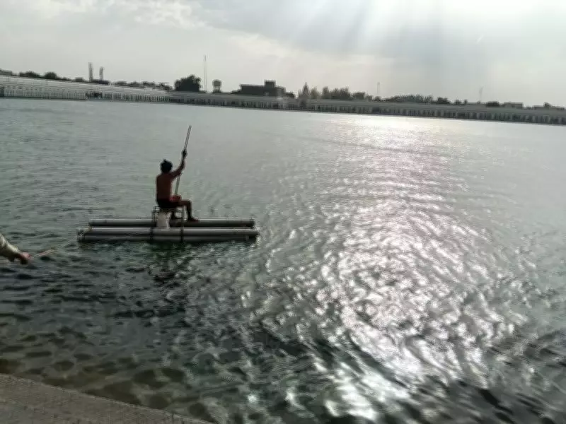 Devotee Jumps into Darbar Sahib Sarovar in Tarn Taran, Search Underway