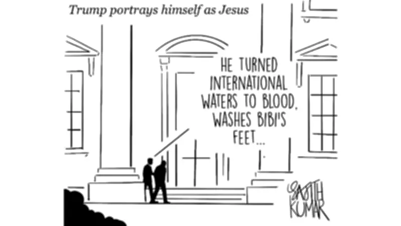 DH Cartoon Criticizes Maritime Violence, Turning International Waters to Blood