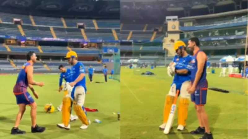 Dhoni's Hilarious Banter with Chahar Before CSK vs MI IPL 2026 Clash