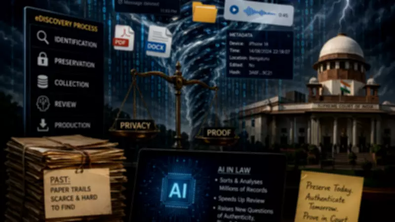 Digital Evidence Overwhelms Courts: eDiscovery & AI Reshape Indian Legal Battles