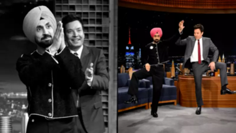 Diljit Dosanjh Teaches Bhangra to Jimmy Fallon on The Tonight Show