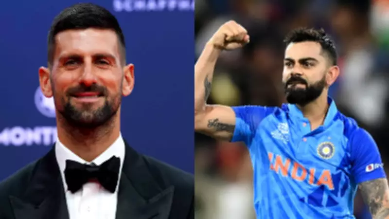 Djokovic Praises Virat Kohli, Credits Him for Sparking Cricket Interest