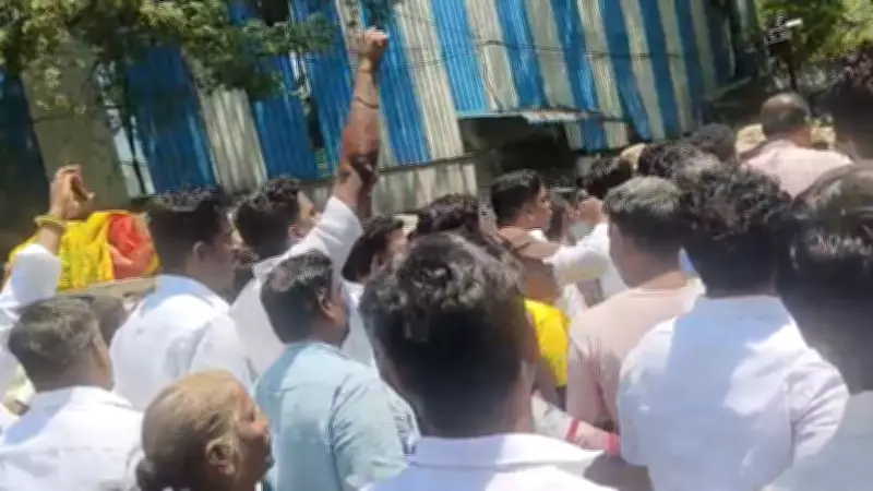 DMK-BJP Clash at Chennai Polling Station Over Alleged Fake Votes