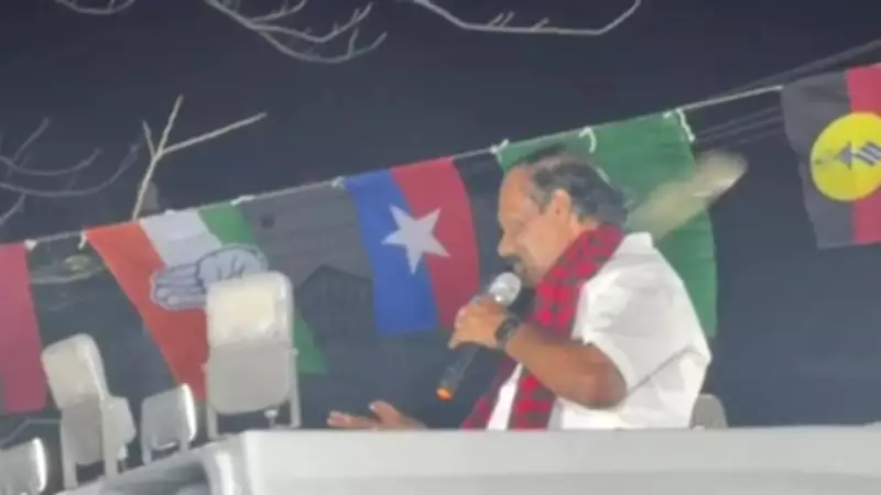 DMK Campaigner 'Dindigul' Leoni Attacked with Glass Bottles in Trichy