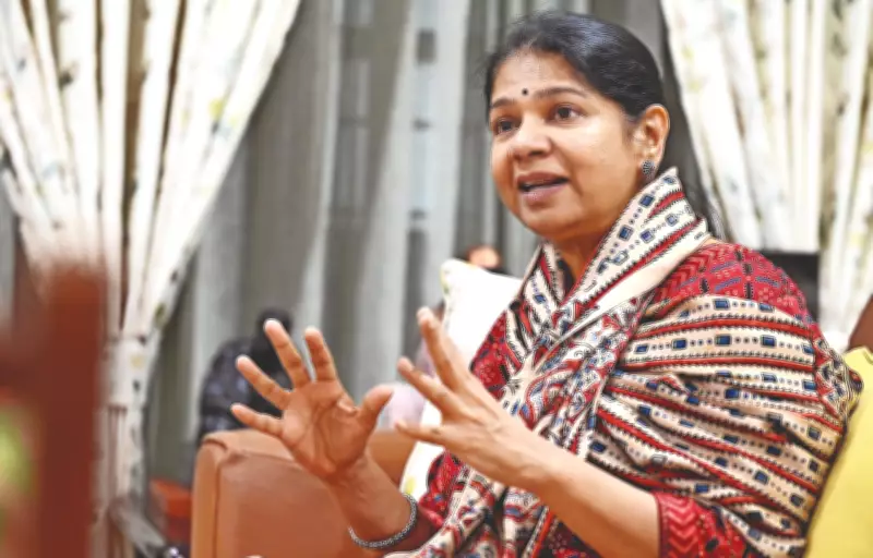 DMK's Kanimozhi: 2026 Tamil Nadu Election a Battle for State Identity and Rights