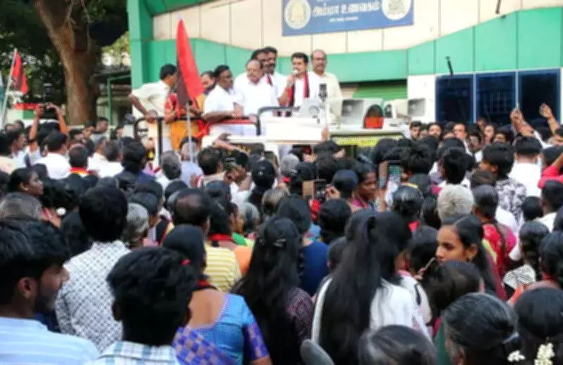 DMK's Senthilbalaji Launches Coimbatore Campaign, Targets All 10 Seats