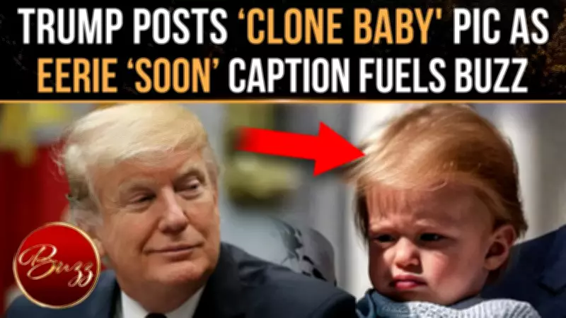 Donald Trump's AI-Edited Baby Photo of Grandson Sparks Viral Controversy Online