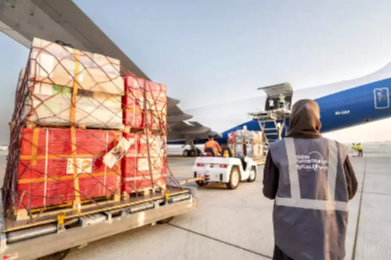 Dubai Coordinates Major Medical Airlift to Afghanistan, Delivering 96 Tonnes of Aid