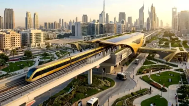 Dubai Unveils $9 Billion Metro Gold Line, Largest Transport Project Ever