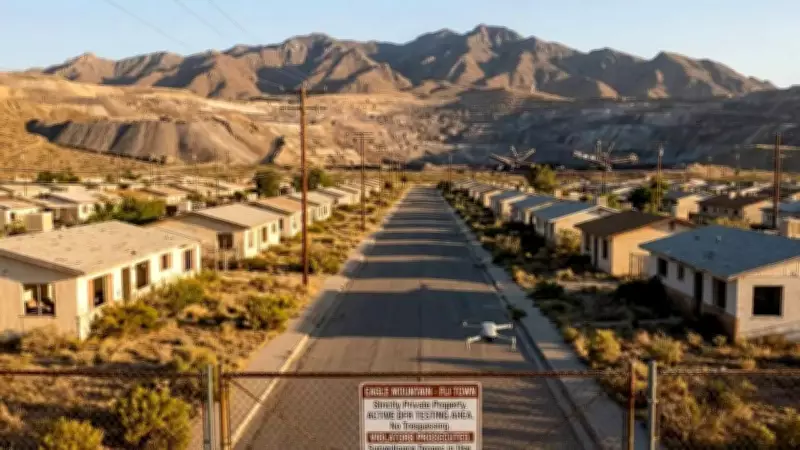 Eagle Mountain: From Industrial Dream to Secret Drone Base