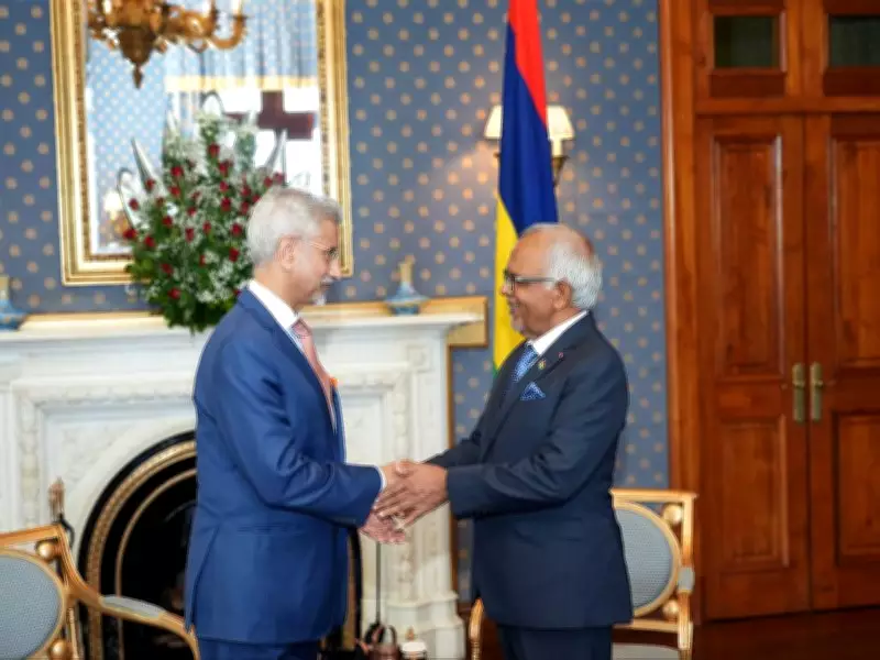 EAM Jaishankar Engages in Strategic Talks with Mauritius President and Officials