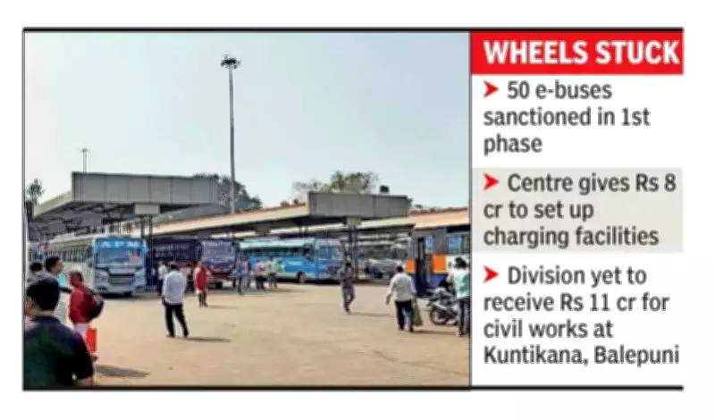 Electric Bus Rollout in Mangaluru Delayed by Infrastructure Issues
