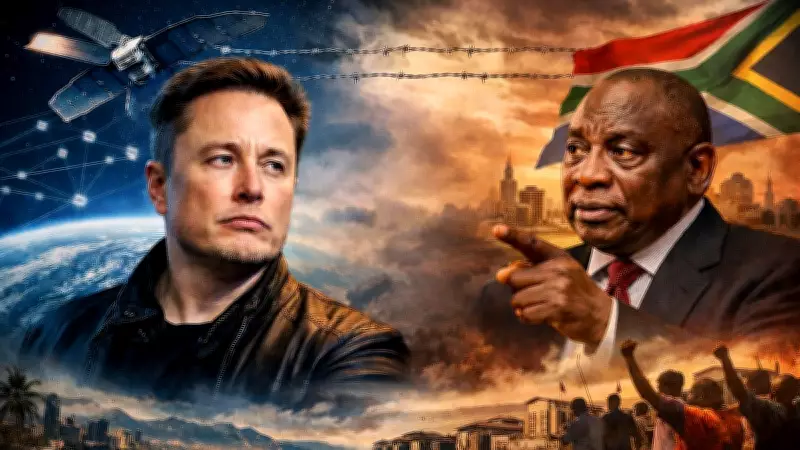 Elon Musk Slams South Africa's 'Racist' Laws, Calls for Sanctions Over Starlink License Denial